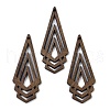 Walnut Wood Pendants WOOD-A025-08-1