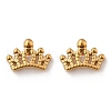 304 Stainless Steel Stud Earrings STAS-E502-04G-01-4