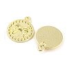 Rack Plating Alloy Pendants PALLOY-D023-08G-2