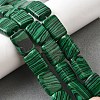 Synthetic Malachite Beads Strands G-S386-A04-1