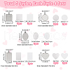   20Sets 5 Styles Alloy Pendants FIND-PH0020-32-2
