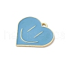 Alloy Enamel Pendants ENAM-F152-06G-02-2