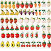 18Pcs 18 Styles Alloy Enamel Pendants ENAM-YW0004-45-1