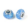 Opaque Resin European Beads RESI-T057-29D-2