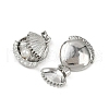 Brass Micro Pave Cubic Zirconia Pendants KK-C093-06P-2