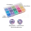 870Pcs 15 Colors  Acrylic Beads MACR-YW0002-53-4