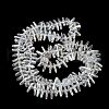 Electroplate Glass Beads Strands GLAA-K061-04A-AB01-3