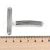 304 Stainless Steel Connector Charms STAS-M090-08P-3