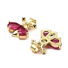 Rack Plating Real 18K Gold Plated Brass Pendants KK-B077-29G-01-2