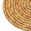 Natural Wood Lace Stone Beads Strands G-P575-A40-4x2mm-3