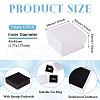 Rhombus Textured Cardboard Ring Gift Storage Boxes CON-TAC0001-07A-4