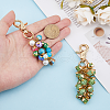 Polymer Clay & Acrylic & Resin Pendant Decoration HJEW-OC00022-3