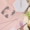 CHGCRAFT 8Pcs Stainless Steel Pendants Necklaces NJEW-CA0001-19P-5