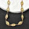304 Stainless Steel Ladybug Link Chain Necklaces for Women Men NJEW-K249-21B-G-2