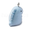 Flocky Resin Pendants FIND-S001-08D-2