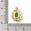 Natural Malachite Pendants G-K381-01G-02-3