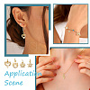 16Pcs 8 Style Rack Plating Brass Pave Cubic Zirconia Pendants KK-TA0001-44-8