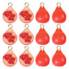 CHGCRAFT 12Pcs 2 Styles Opaque Resin Pendants RESI-CA0001-76-1