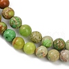 Dyed Natural Regalite/Imperial Jasper/Sea Sediment Jasper Beads Strands G-B124-C04-06-2