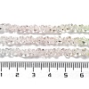 Transparent Glass Bead Strands GLAA-H023-03P-5