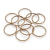 Tibetan Style Alloy Linking Rings MLF10812Y-NF-2