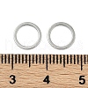 Rack Plating Brass Linking Rings KK-P286-01A-P-3