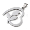 304 Stainless Steel Pendants STAS-I327-03P-2