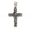 316 Surgical Stainless Steel Pendants STAS-E212-168AS-1