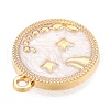 Alloy Enamel Pendants X1-ENAM-T021-03A-2