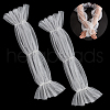 Polyester Detachable Long Mesh Sleeves AJEW-WH0270-354A-1