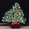 Natural Green Aventurine Tree Ornaments TREE-PW0002-02F-1