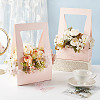 Transparent Rectangle Paper Bouquet Packaging Bags AJEW-WH0473-80A-5
