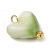 Imitation Gemstone Acrylic Pendants PALLOY-JF03955-01-4