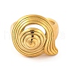 Ion Plating(IP) 304 Stainless Steel Finger Rings for Women RJEW-S414-72B-G-2