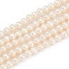 Natural Cultured Freshwater Pearl Beads Strands PEAR-I007-07Y-02A-2