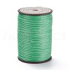 Round Waxed Polyester Thread String YC-D004-02E-025-1