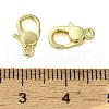 Brass Lobster Claw Clasps KK-B089-27G-3
