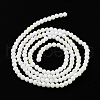 Opaque Glass Beads Strands EGLA-A035-P3mm-L01-2