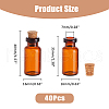 Glass Bottle CON-WH0099-27-2