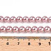 Glass Pearl Beads Strands HY-G002-01C-14-3