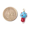 Handmade Lampwork Pendants PALLOY-JF03670-02-2