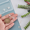   6Pcs 3 Styles 925 Sterling Silver Charms STER-PH0002-86-3