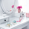  2Pcs 2 Style Ocean-themed Ceramic Jewelry Plate AJEW-NB0005-67-6