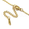 304 Stainless Steel Pendant Necklaces NJEW-Z025-01G-3