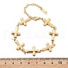 304 Stainless Steel Link Chain Bracelets for Women BJEW-U021-08G-03-5