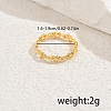 Brass Finger Rings for Women QY0755-1-5