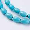 Synthetic Turquoise Beads Strands G-J394-02-3