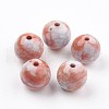 Crackle Acrylic Beads MACR-E025-22-16mm-2