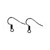 Brass Earring Hooks X-KK-Q363-B-NF-1