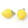 Lemon Resin Pendants X-RESI-R184-01-1